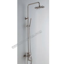 拉丝工艺下的豪华淋浴花洒 水暖器材中的艺术与科技融合